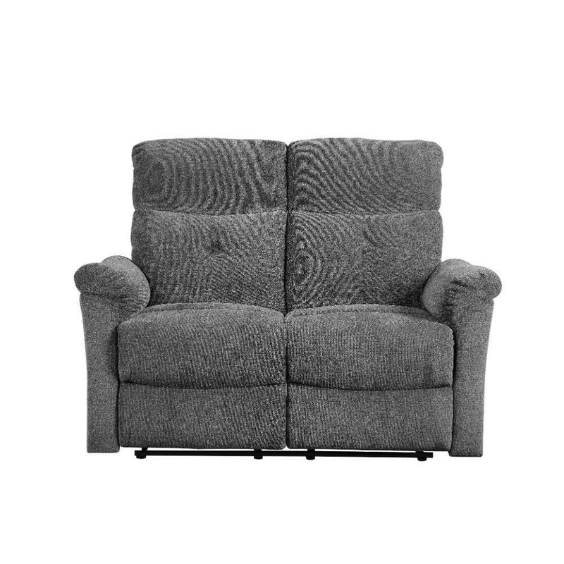 Treyton - Loveseat - Gray Chenille - Grand Furniture GA