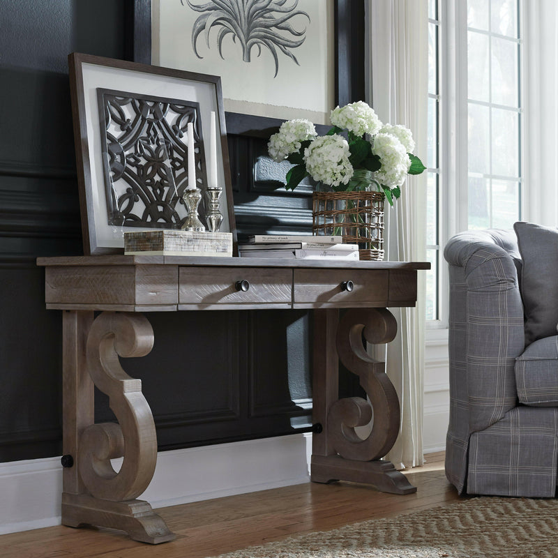 Tinley Park - Rectangular Sofa Table - Dove Tail Grey.