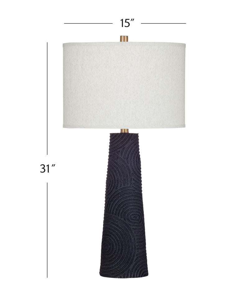 Merrick - Table Lamp - Black