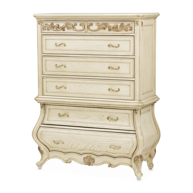 Platine de Royale - 6-Drawer Chest - Champagne