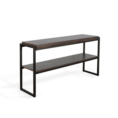 Tyler - Sofa Table - Dark Brown / Black.