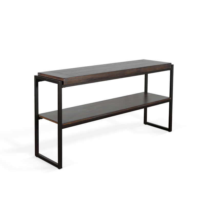 Tyler - Sofa Table - Dark Brown / Black.