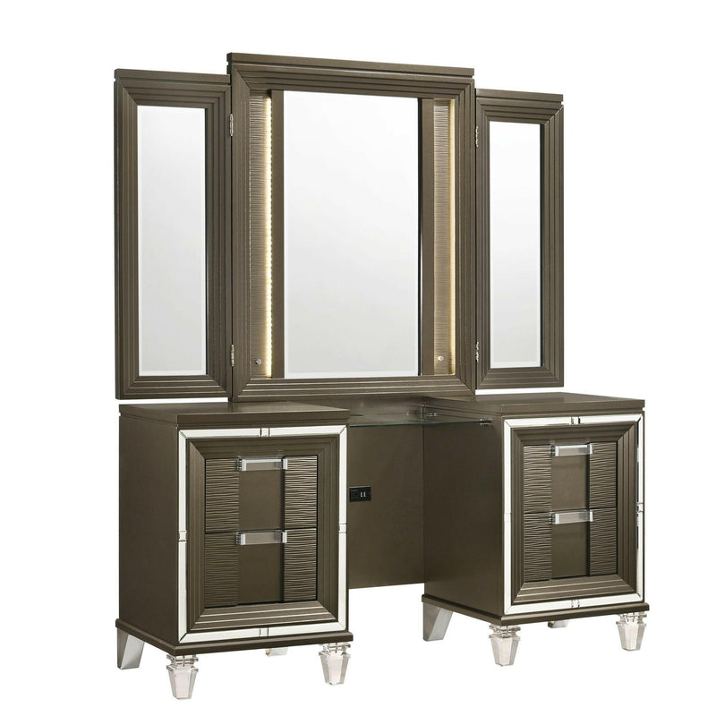 Twenty Nine - Vanity Set With Led & Usb Plug - Vanity Sets - Grand Furniture GA