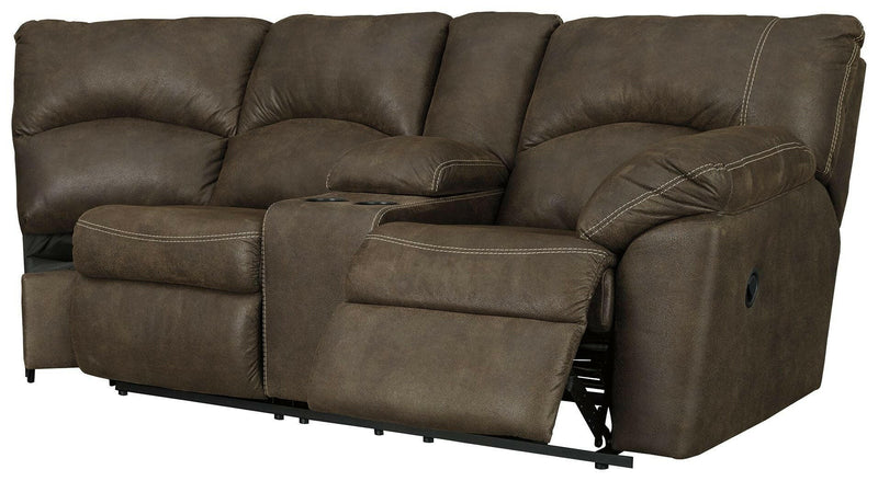 Tambo - Canyon - Raf Rec Loveseat W/Console.