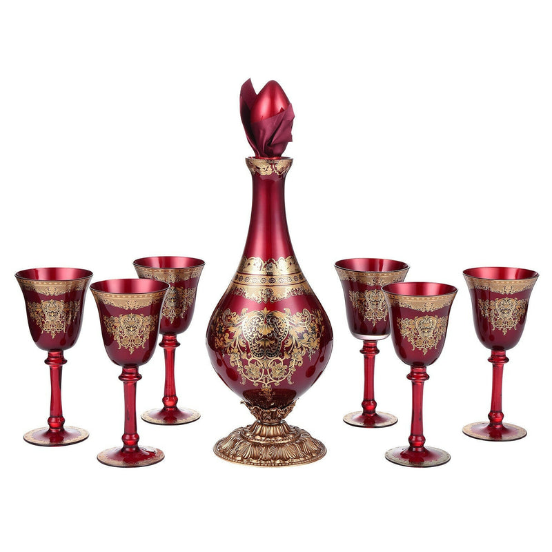 HD-6031 - 7PC DECANTER SET