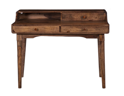 Layne - Three Drawer Writing Desk - Brownstone