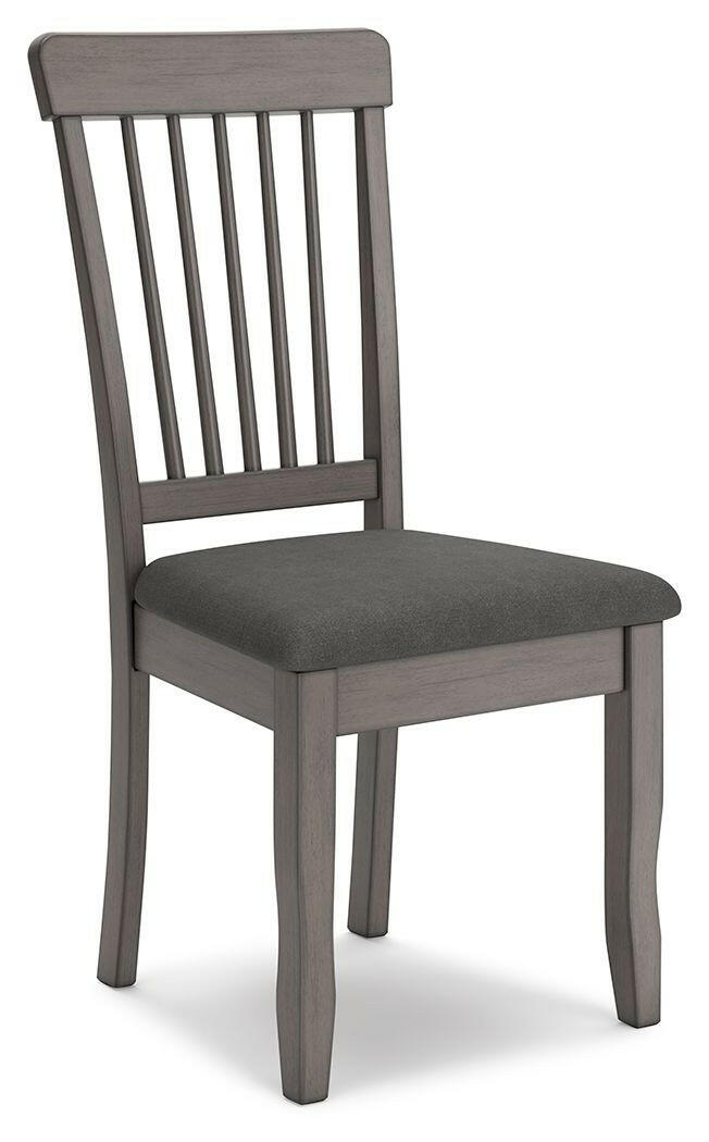 Shullden - Gray - Dining Room Side Chair (Set of 2).