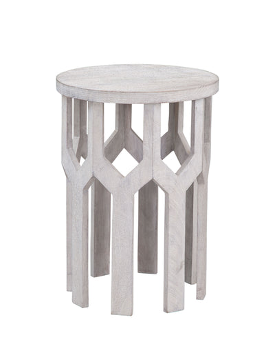 Lloyd - White Accent Table - White