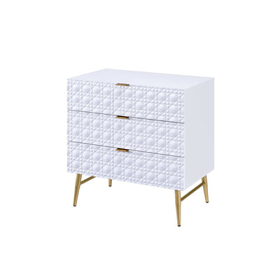 Maisey II - Dresser - White & Gold - Grand Furniture GA