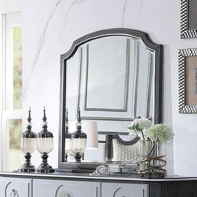 House - Beatrice Mirror - Charcoal Finish - Grand Furniture GA