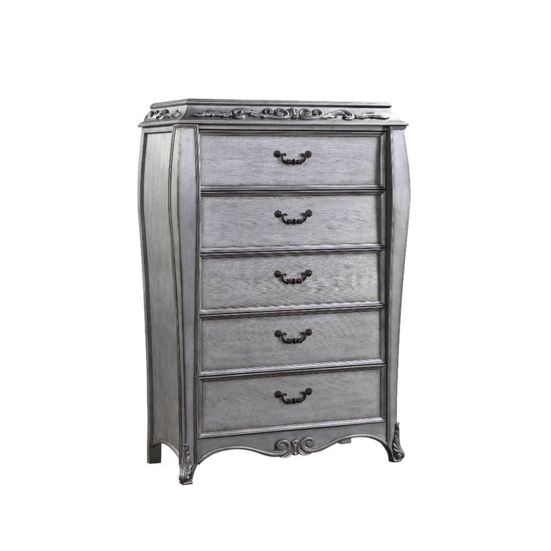 Leonora - Chest - Vintage Platinum - Grand Furniture GA