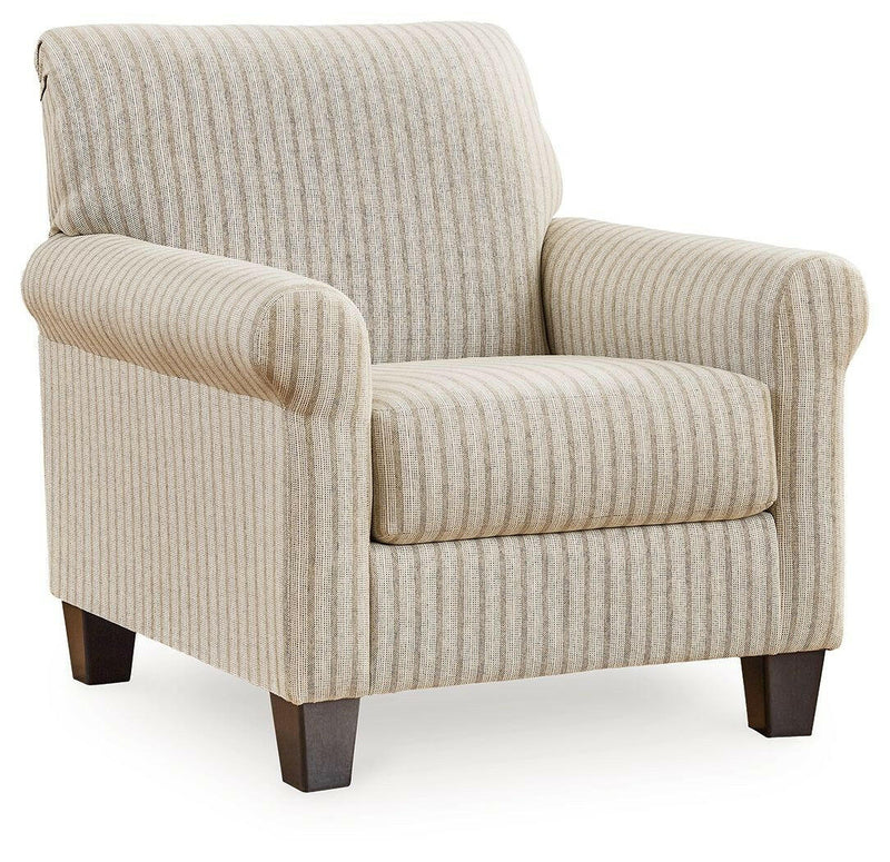 Valerani - Sandstone - Accent Chair.