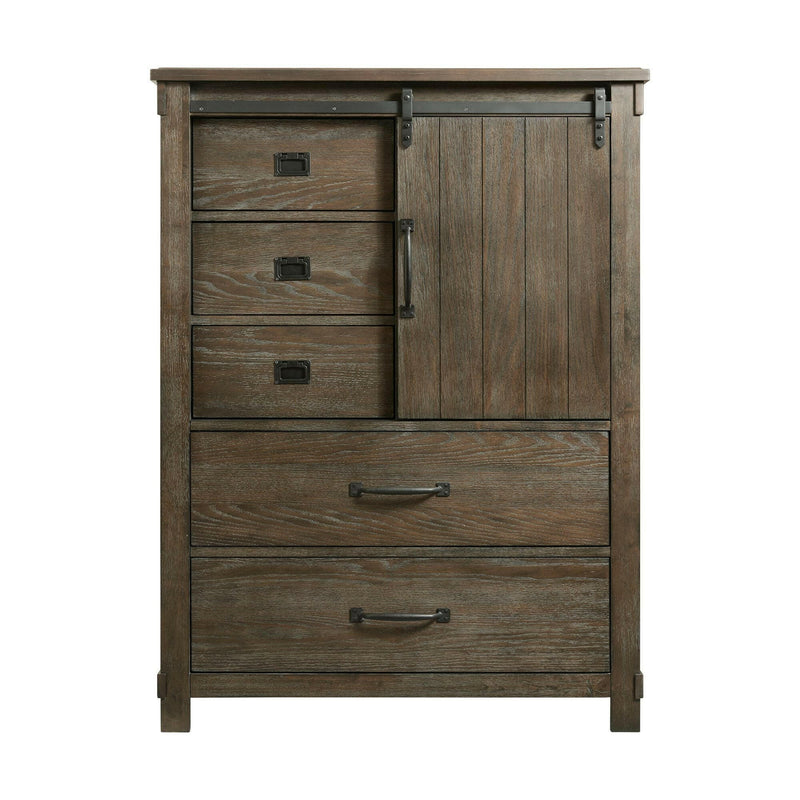 Scott - 5-Drawer Gentlemens Chest - Accent Chests - Grand Furniture GA