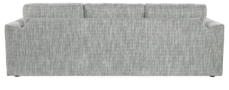 Midtown - Sofa 3 Over 3 - Pearl Silver