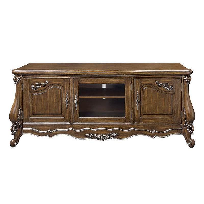 Latisha - TV Stand - Antique Oak Finish - Grand Furniture GA