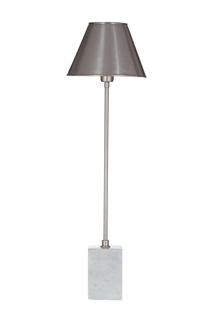 Silver - Table Lamp - White - Table Lamps - Grand Furniture GA