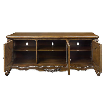 Latisha - TV Stand - Antique Oak Finish - Grand Furniture GA