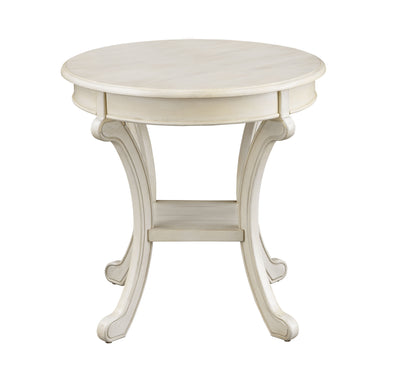 Ori - Round Accent Table - Cape Cod Cream