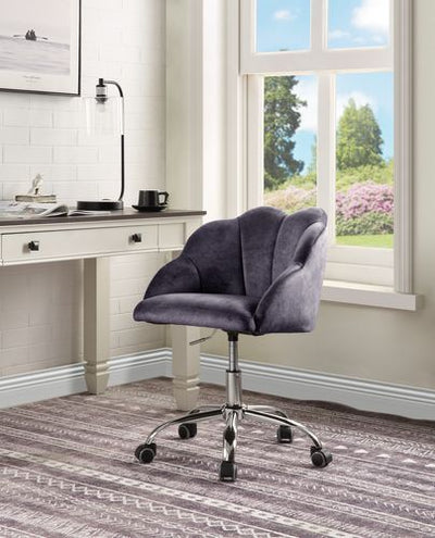 Rowse - Office Chair - Gray, Dark - Grand Furniture GA