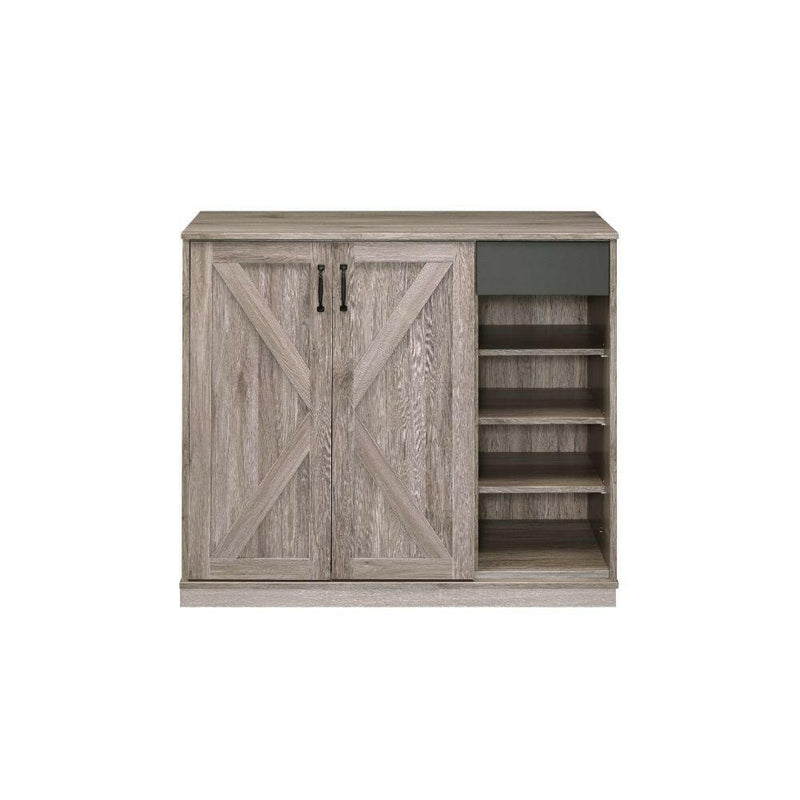 Toski - Cabinet - Rustic Gray Oak - Grand Furniture GA