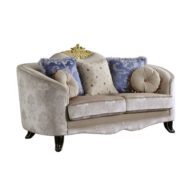 Sheridan - Loveseat - Cream Fabric - Grand Furniture GA