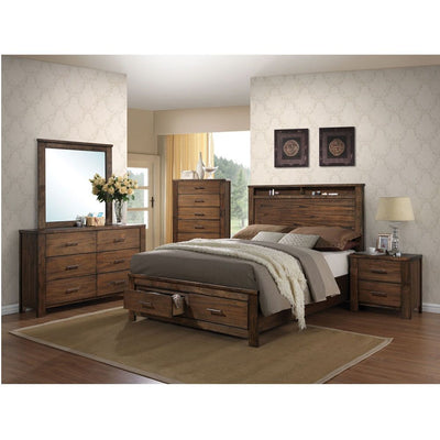 Merrilee - Nightstand - Oak - Grand Furniture GA