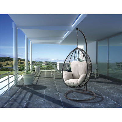 Simona - Patio Swing Chair with Stand - Grand Furniture GA