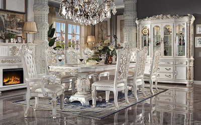 Vendom - Dining Table - Antique Pearl Finish - 31" - Grand Furniture GA