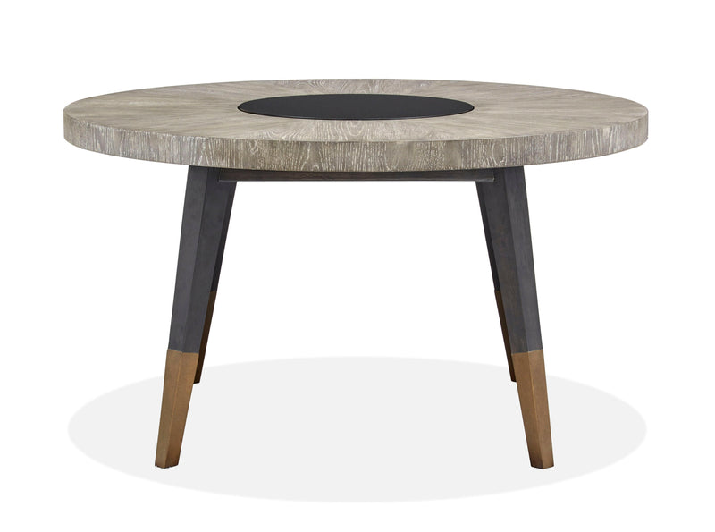 Ryker - Round Dining Table - Homestead Brown.