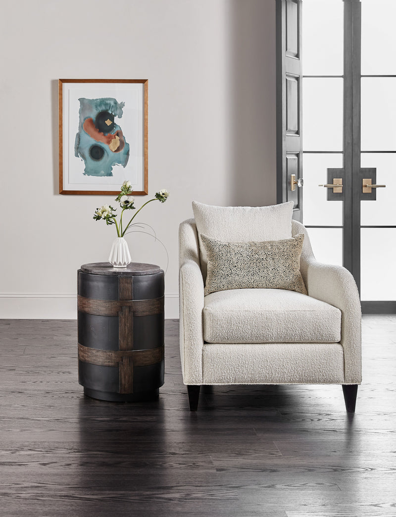 Melange - Burbank Round Accent Table