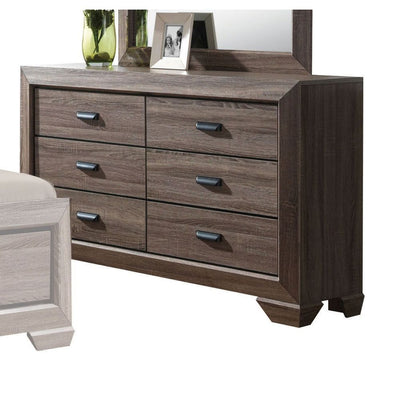 Lyndon - Dresser - Weathered Gray Grain - Grand Furniture GA