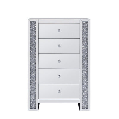 Noralie - Chest - Mirrored & Faux Diamonds - Grand Furniture GA