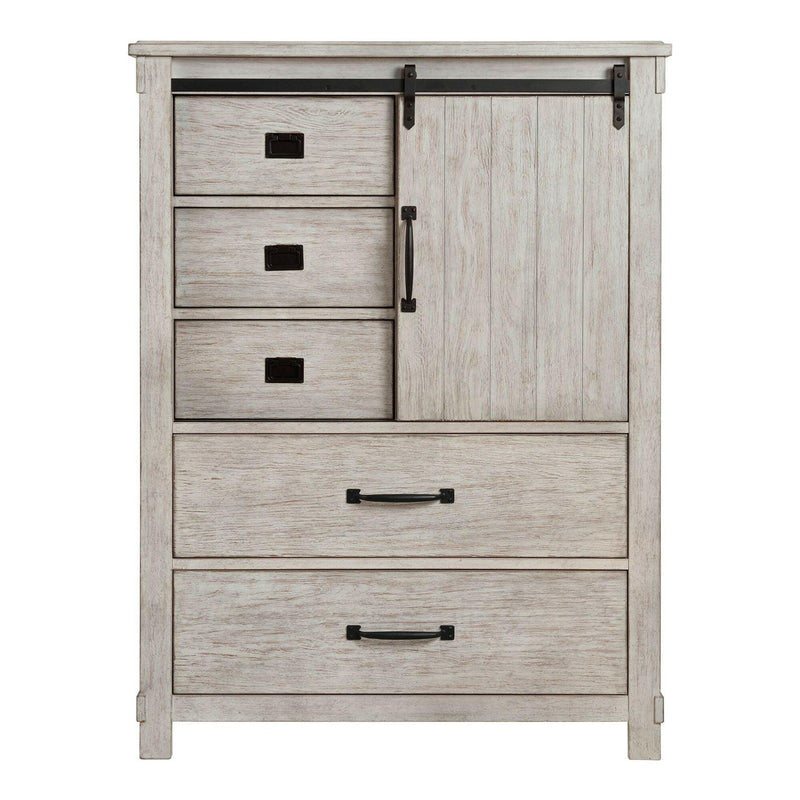 Scott - 5-Drawer Gentlemens Chest - Accent Chests - Grand Furniture GA