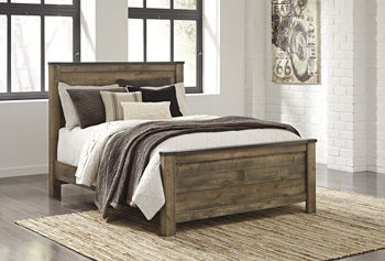 Trinell - Brown - Queen Panel Footboard.