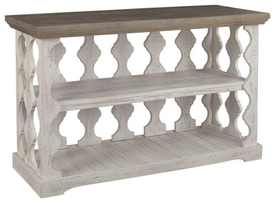 Havalance - Gray / White - Console Sofa Table.