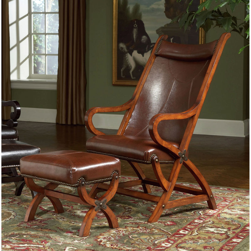 Hunter - Chair & Ottoman - Stationary Chair & Ottoman - Grand Furniture GA