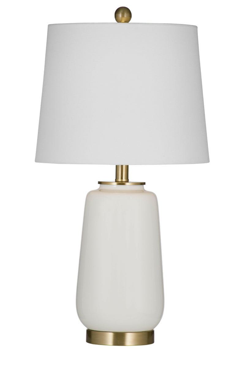 Cream - Table Lamp - White - Table Lamps - Grand Furniture GA