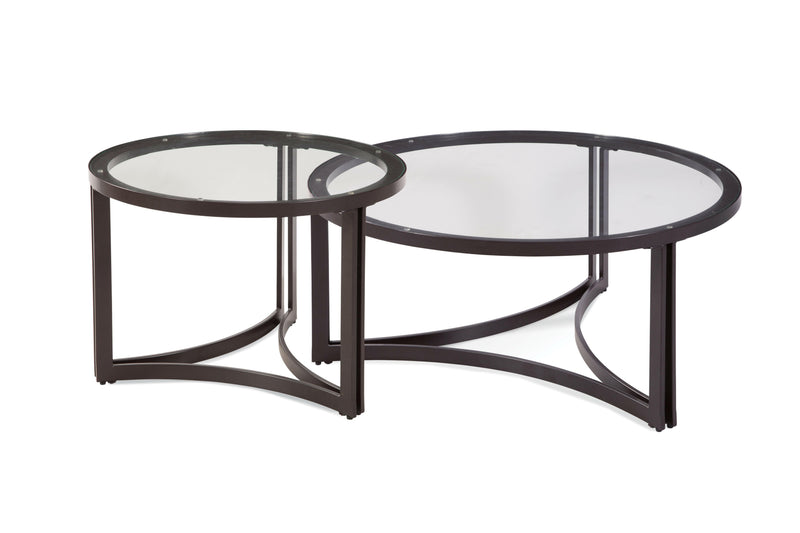 Trucco - Round Cocktail Table - Black - Cocktail Tables - Grand Furniture GA