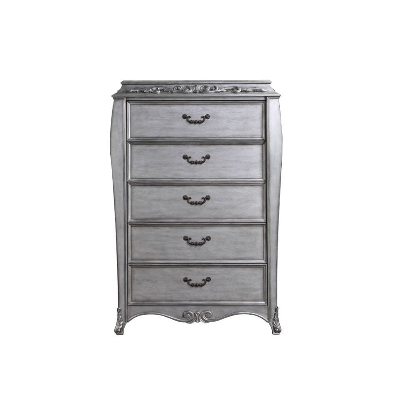 Leonora - Chest - Vintage Platinum - Grand Furniture GA