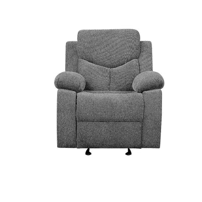 Kalen - Glider Recliner - Gray Chenille - Grand Furniture GA