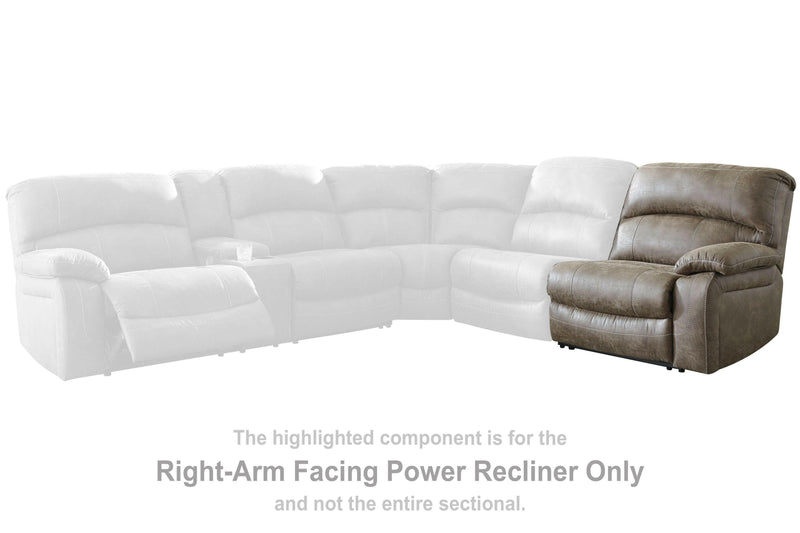 Segburg - Driftwood - Raf Zero Wall Power Recliner.