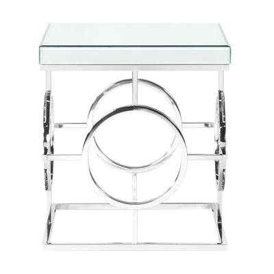 Pearl - End Table - Chrome