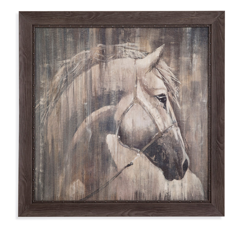 His Majesty - Framed Print - Light Brown