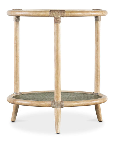 Retreat - Raffia Seagrass End Table - Beige