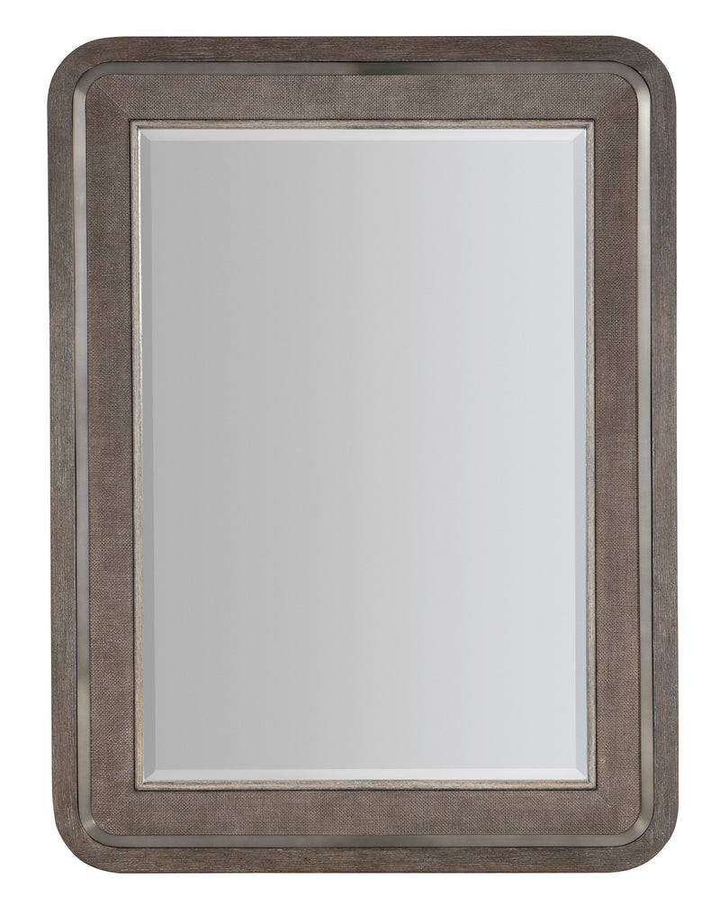 Modern Mood - Raffia Landscape Mirror