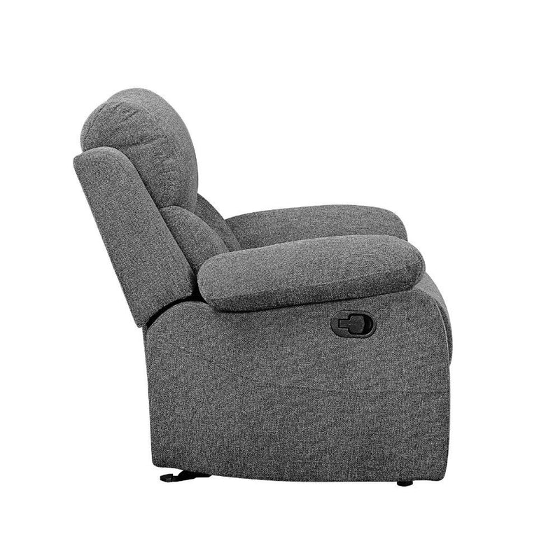 Kalen - Glider Recliner - Gray Chenille - Grand Furniture GA