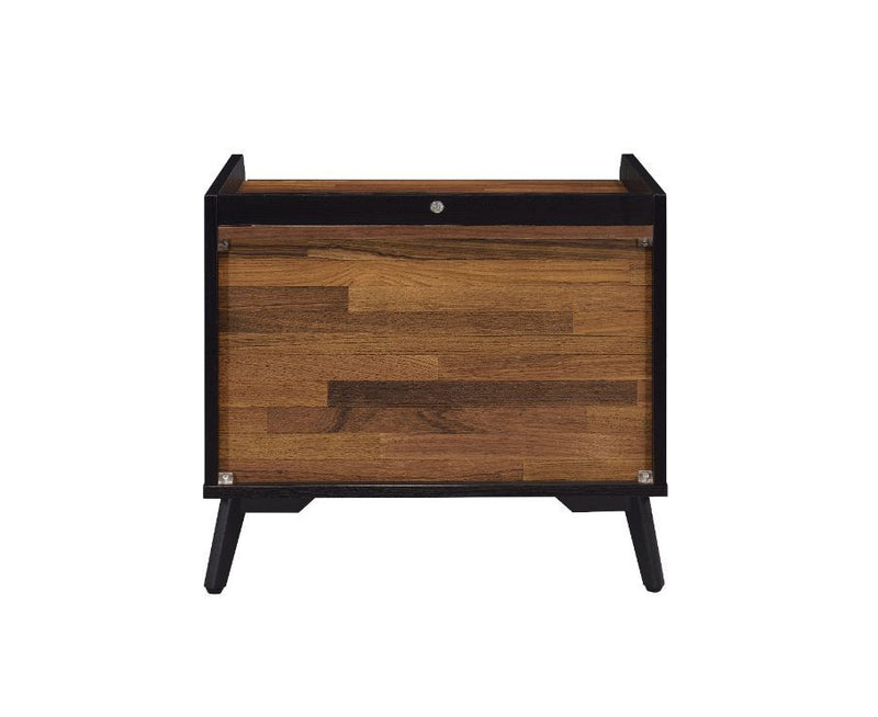 Jiranty - Accent Table - Walnut & Black Finish - Grand Furniture GA