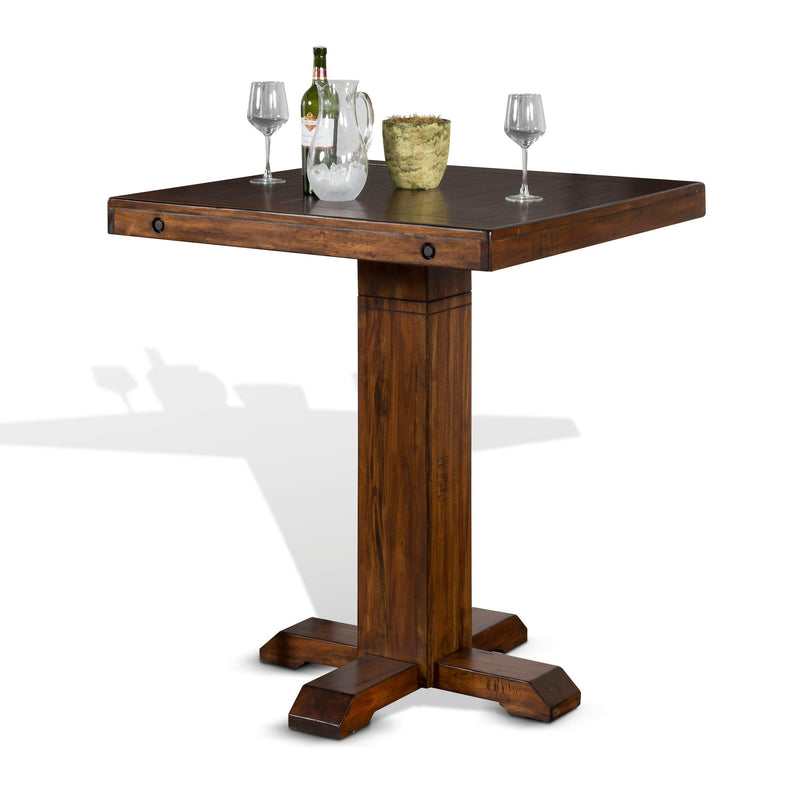 Tuscany - Pub Table - Dark Brown.