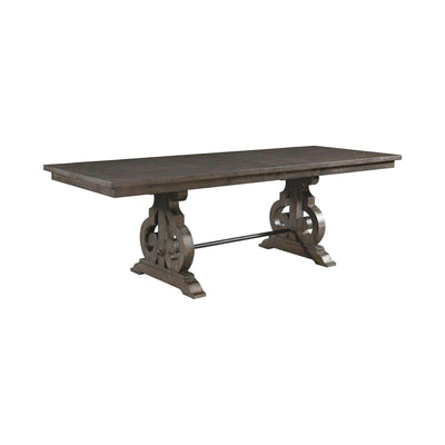 Stone - Counter Height Dining Table - Smokey Walnut - Counter Tables - Grand Furniture GA