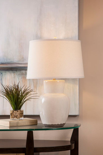 Keaton - Table Lamp - White